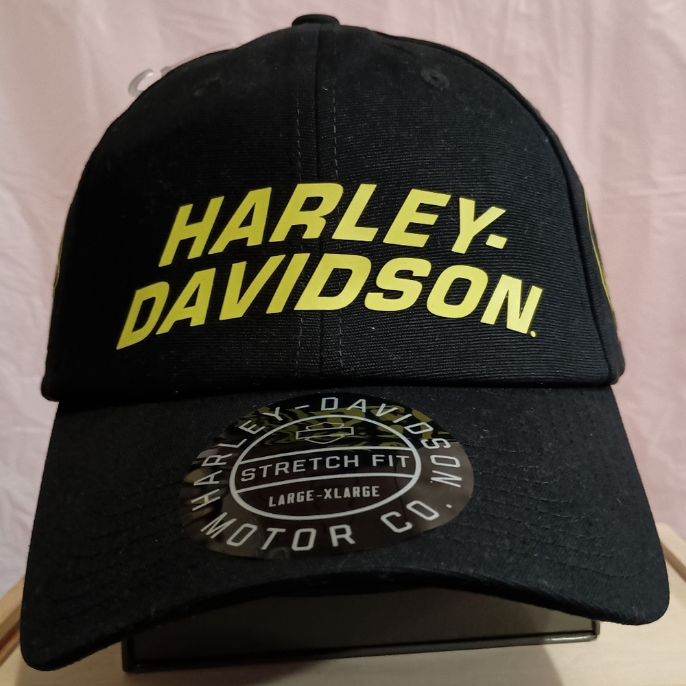 Harley-Davidson Willie G Skull Viper Waxed Style Cap Black Size L - XL